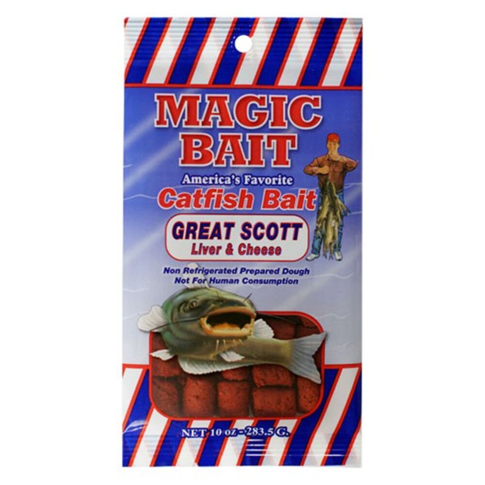 image of Great Scott Liver & Cheese Catfish Bait, 10 oz