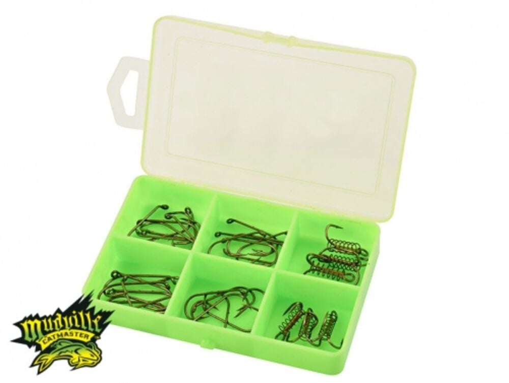 image of Mudville 36-piece Catfish Hook Assortment