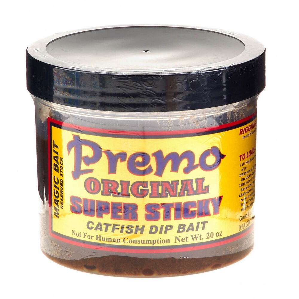 image of Premo Original Super Sticky Catfish Dip Bait, 20 oz