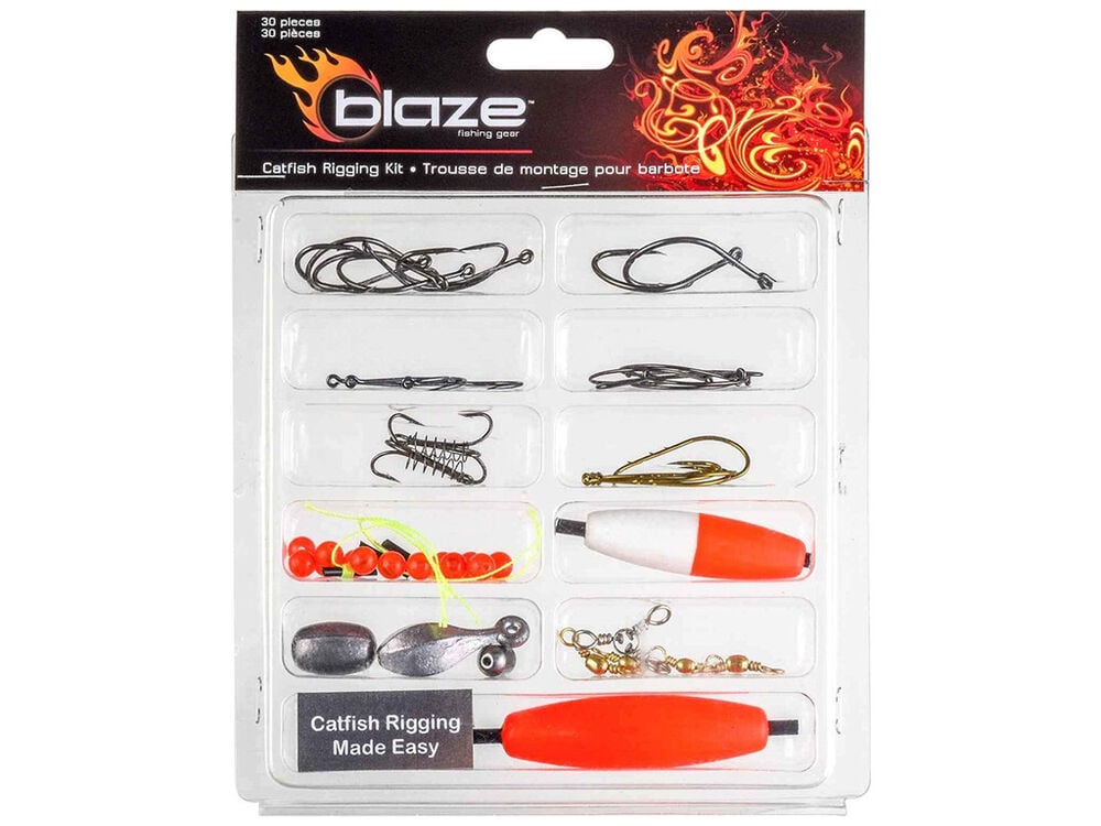image of Blaze 50-piece Catfish Rigging Kit