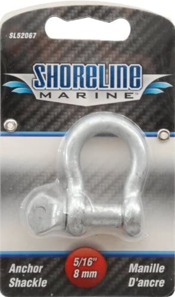 image of 5/16-in Galvanized Anchor Shackle
