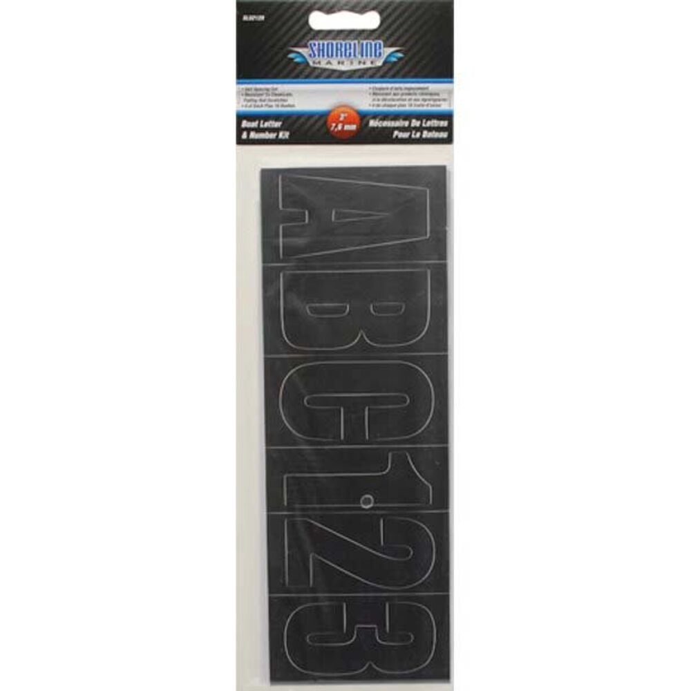 image of 3-in Black Block Letter Kit