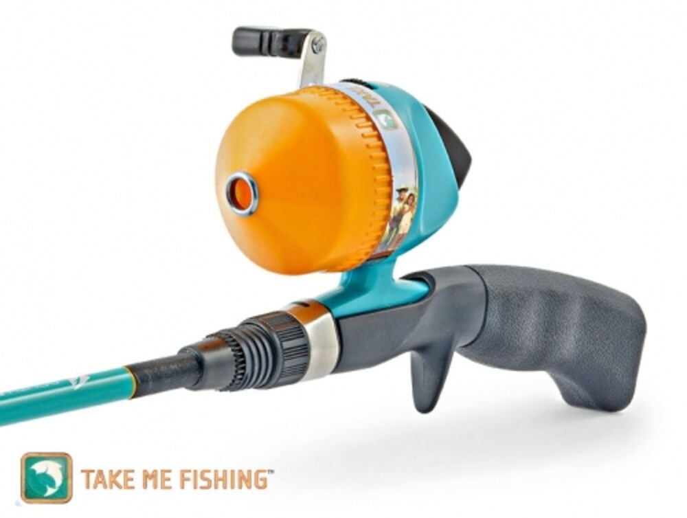image of Take Me Fishing 4-ft-6-in Spincast Rod & Reel Combo
