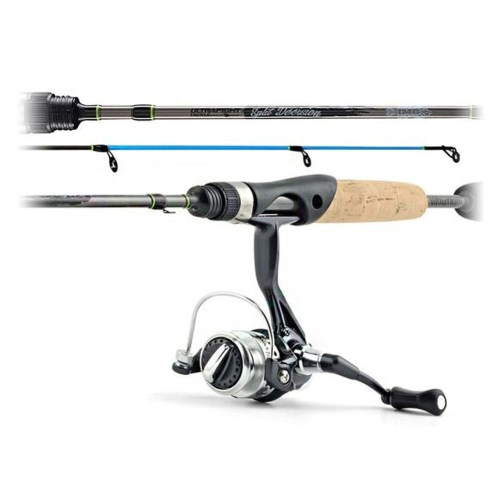 image of Ultralight 2-piece 5-ft 6-in Split Decision Spinning Rod & Reel Combo