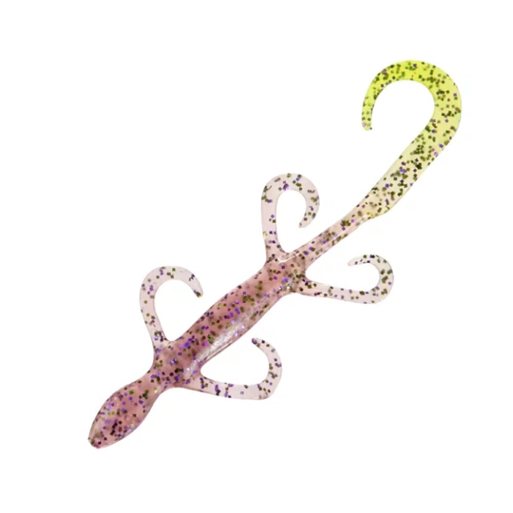 image of 6 in Lizard Fishing Lure, Candy Chartreuse, 9 pk