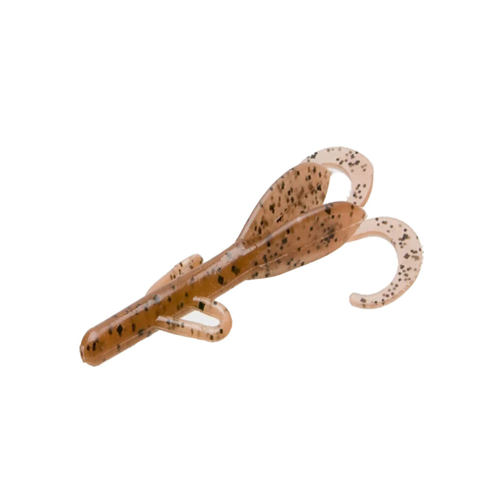 image of 4 in Baby Brush Hog Fishing Lure, Pumpkin