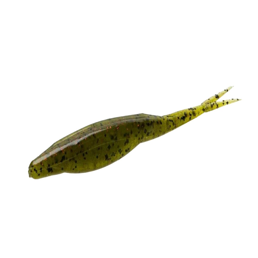 image of 5.25 in Super Fluke, Fishing Lure, Watermelon Red, 10 pk