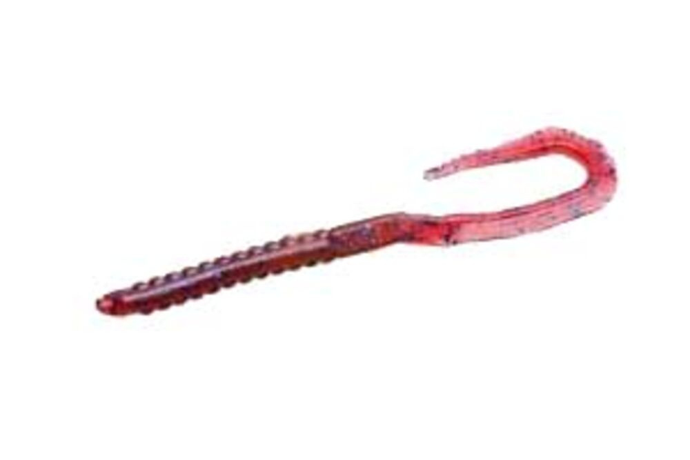 image of Plum U-Tail Worm, 20 pk