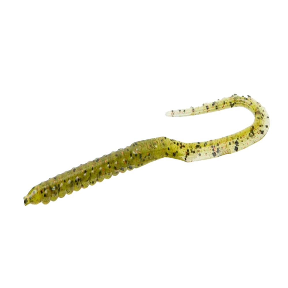 image of 6.75 in U-Tale Worm Fishing Lure, Watermelon Red, 20 pk