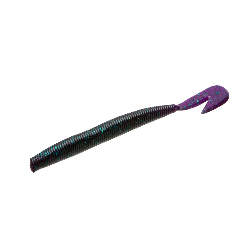 image of 6 in UV Speed Worm Fishing Lure, June Bug