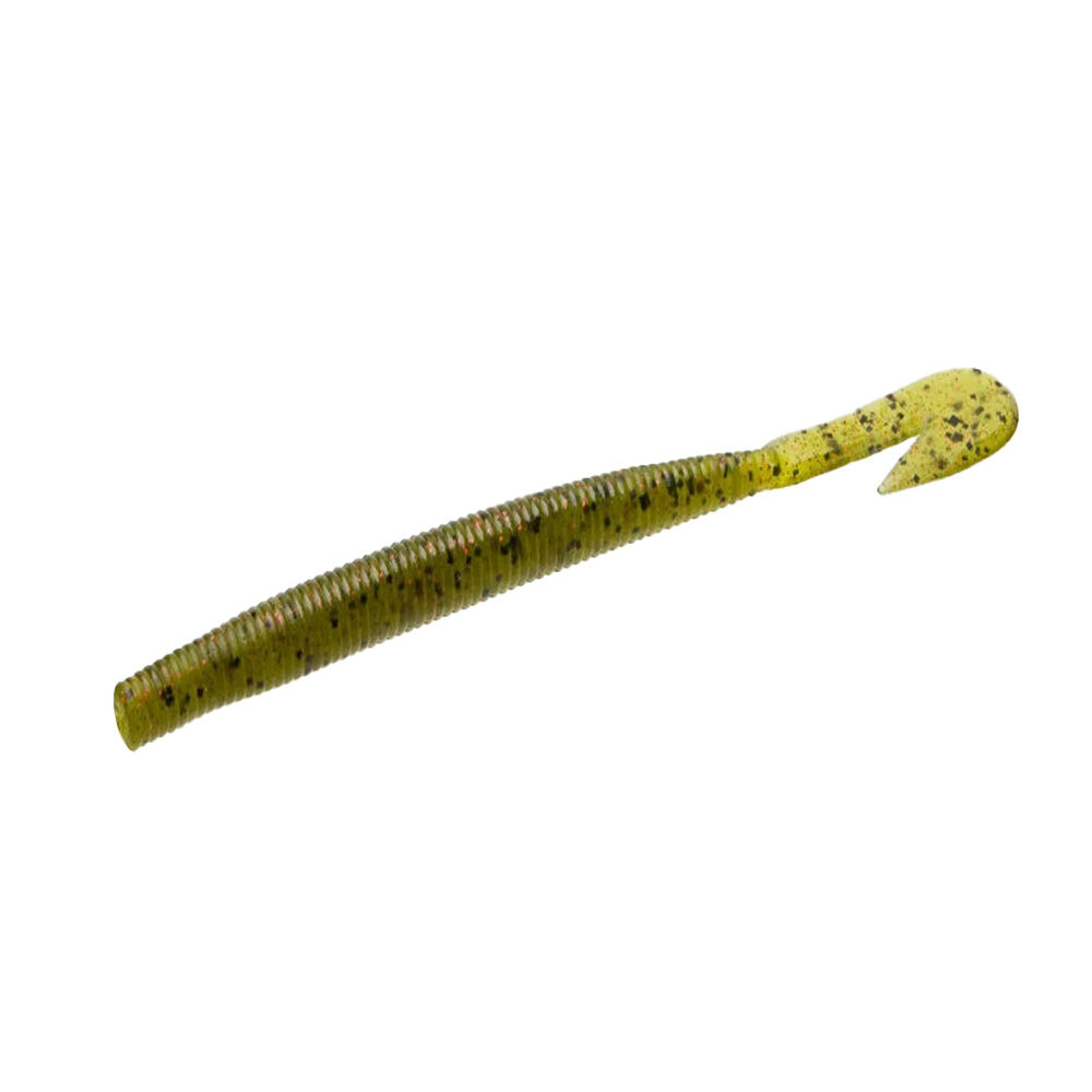 image of 6 in UV Speed Worm Fishing Lure, Watermelon Red