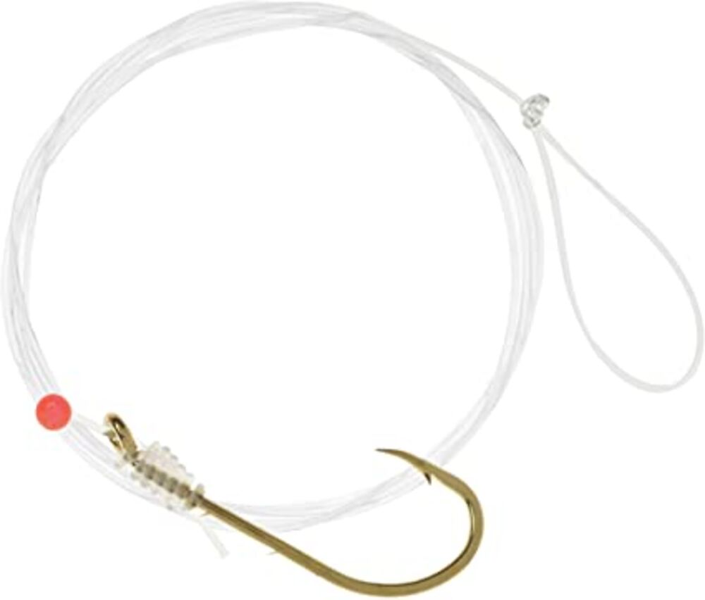 image of Snelled Aberdeen Gold Hook, #2
