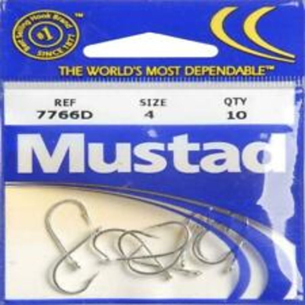 image of O'Shaughnessy Duratin Hook, #4/0, 8 pack