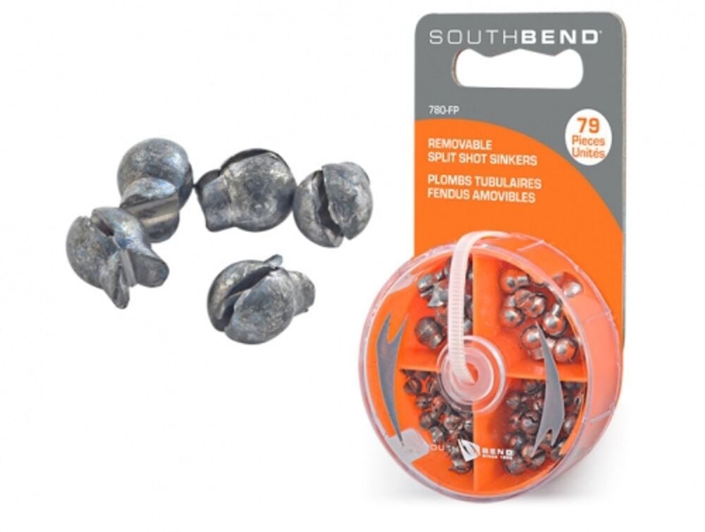 image of 79-piece Removable Split Shot Sinker Assortment