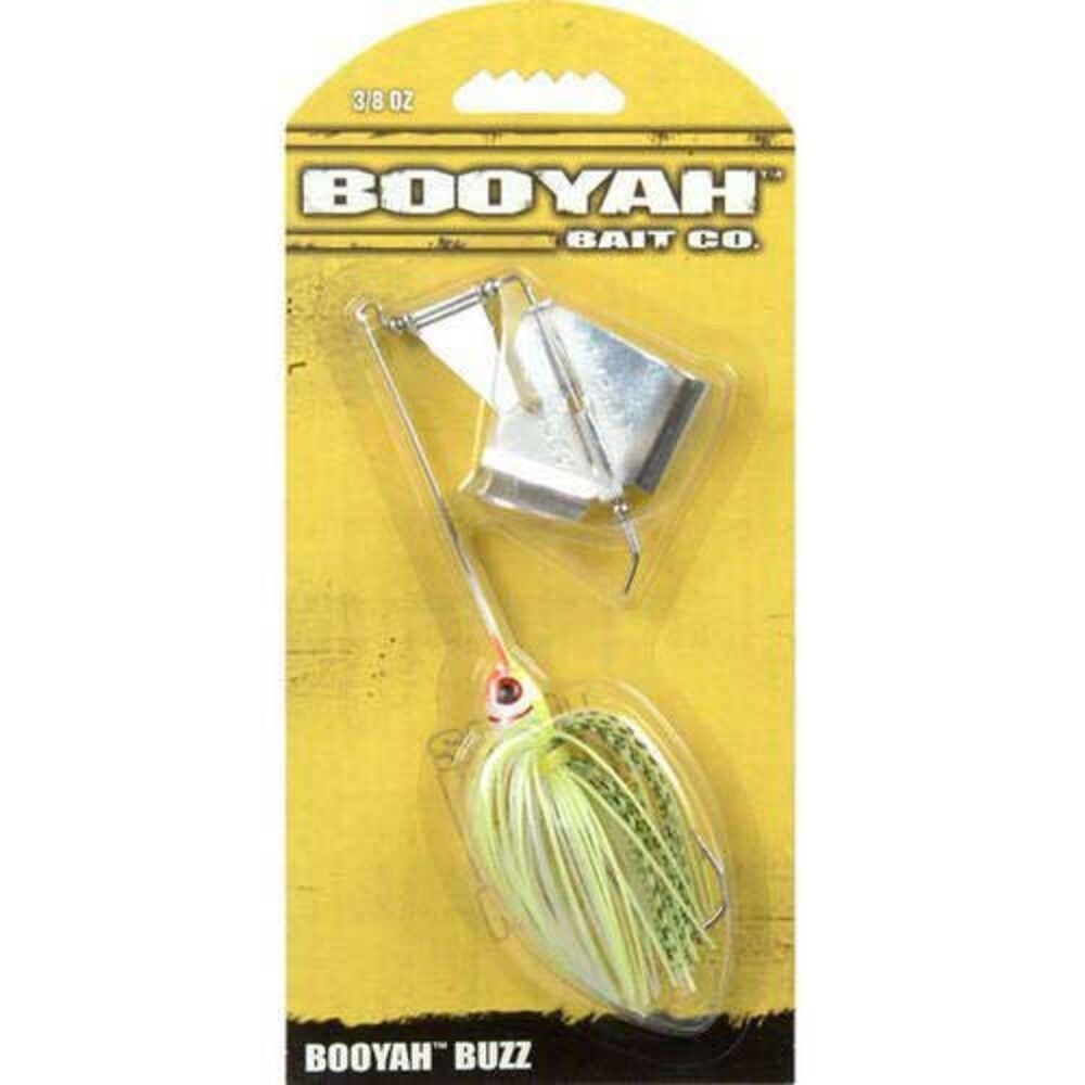 image of Chartreuse Pearl Buzzbait Fishing Lure, 3/8 oz