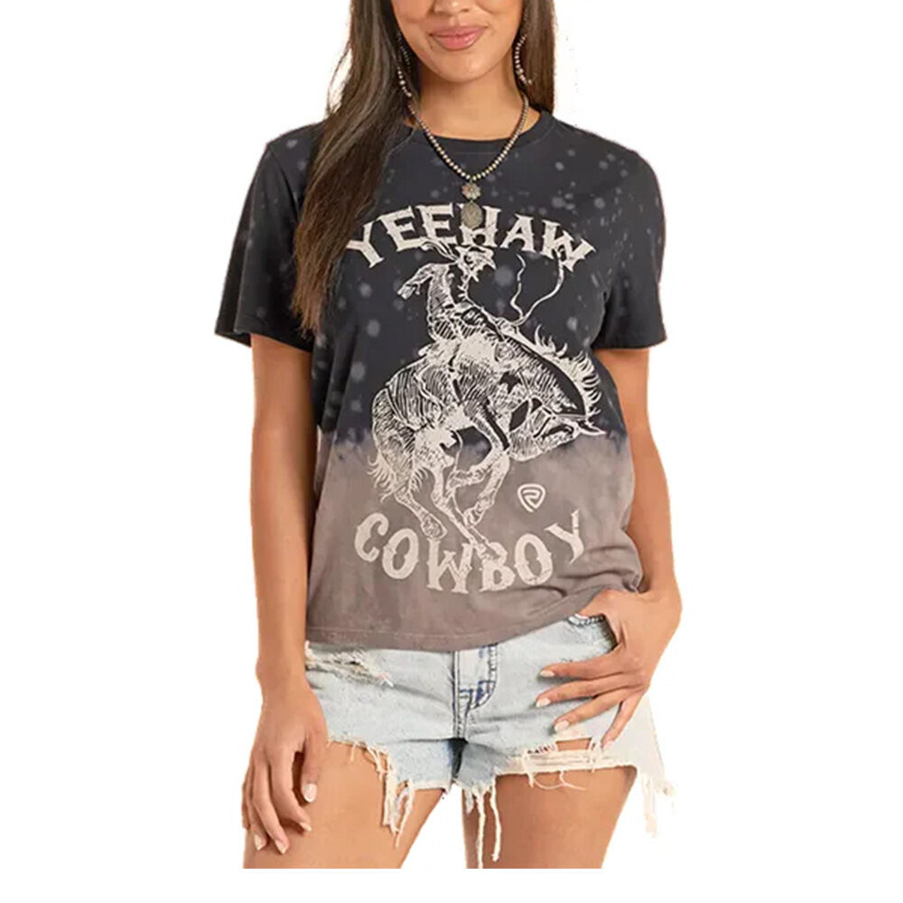 image of Women's Yeehaw Cowboy Graphic T-Shirt