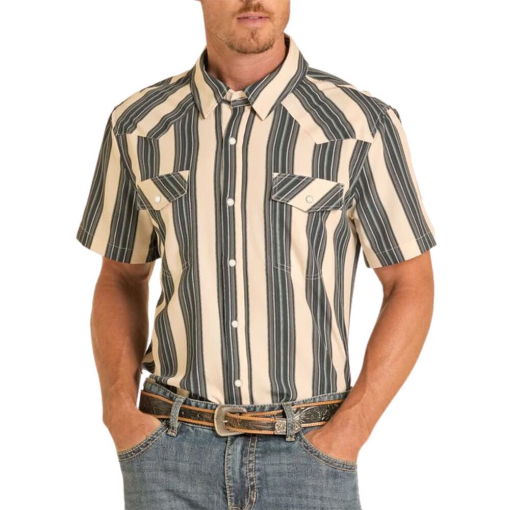 image of Men's Retro Performance Short Sleeve Shirt