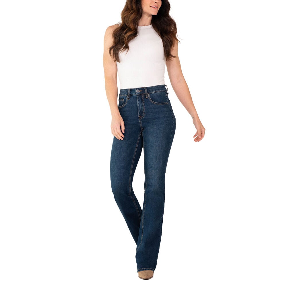 image of Women's Dark Vintage High Rise Bootcut Sculpted Jean