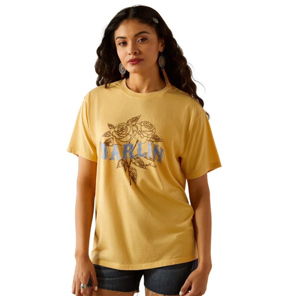 image of Women's Tee Shirt Short Sleeve- Howdy