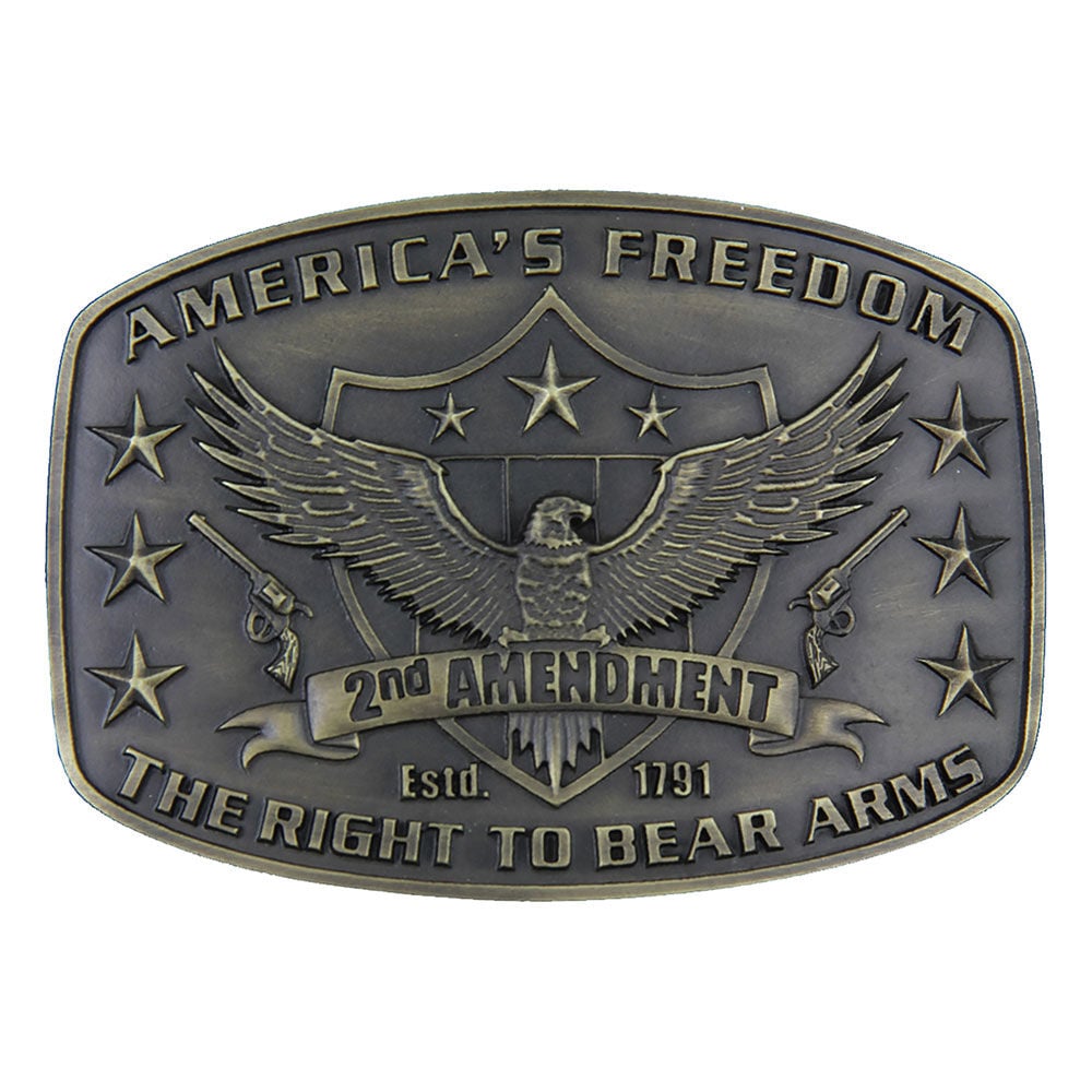 image of 2nd Amendment Heritage Attitude Buckle
