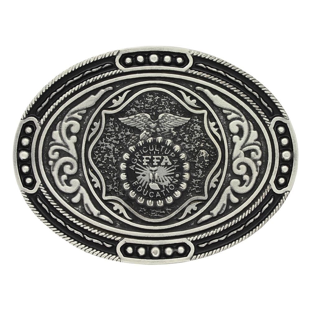 image of Classic FFA Antiqued Attitude Buckle