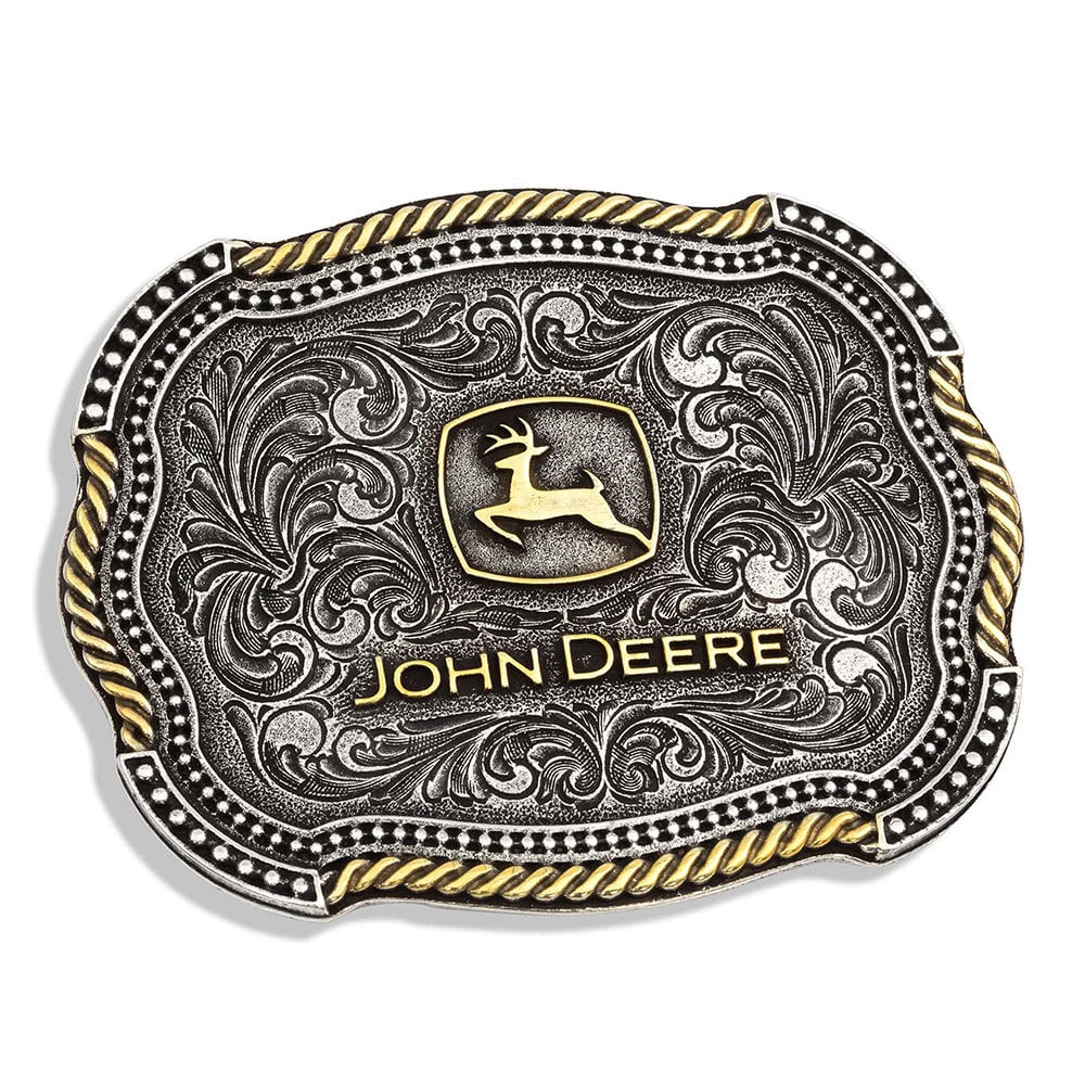 image of John Deere Scalloped Duo Attitude Buckle