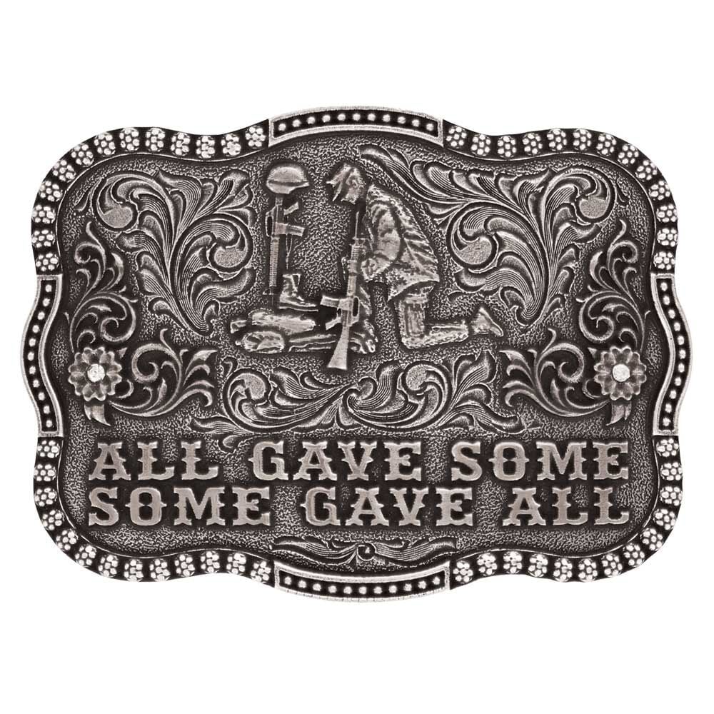image of All Gave Some Rememberance Attitude Buckle