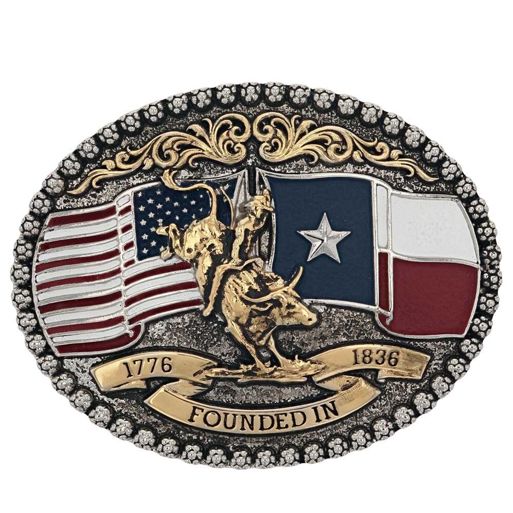 image of Texas 1836 Attitude Belt Buckle
