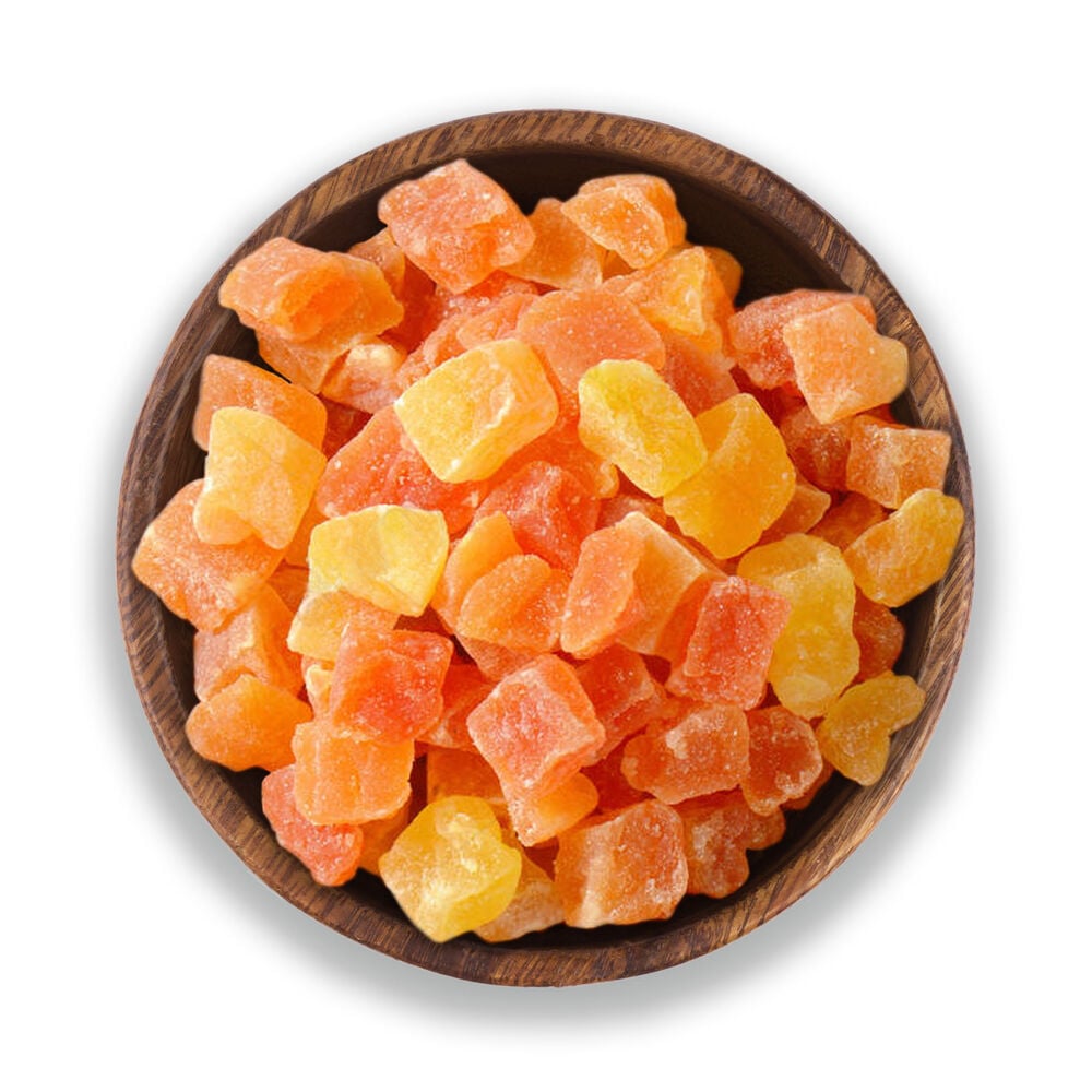 image of Dried Papaya Chunks, 15 oz