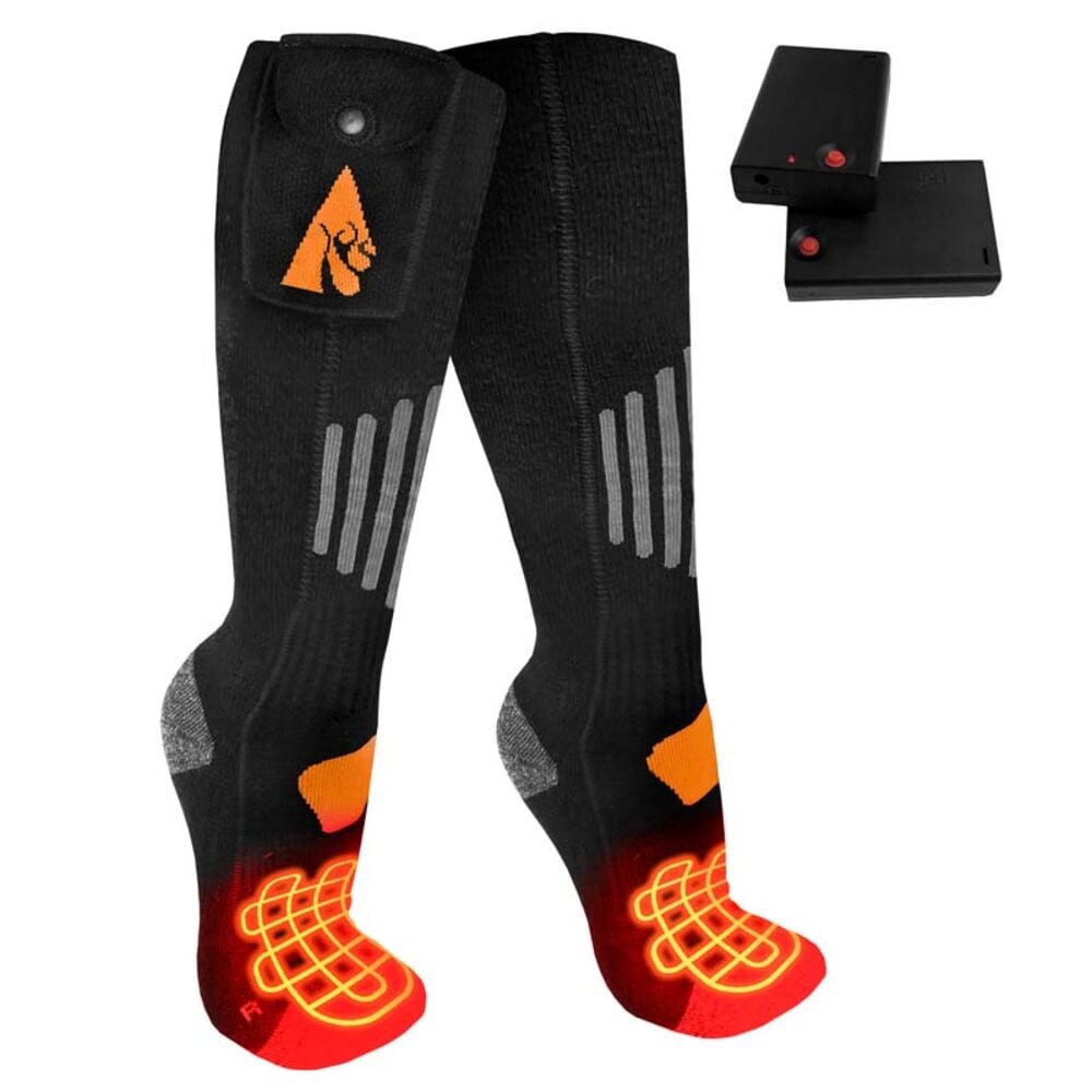image of Wool AA Battery Heated Socks