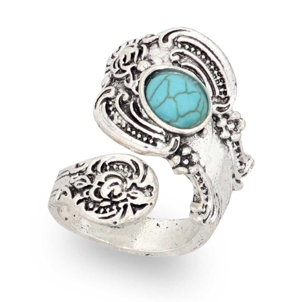 image of Treasured Turquoise Attitude Ring