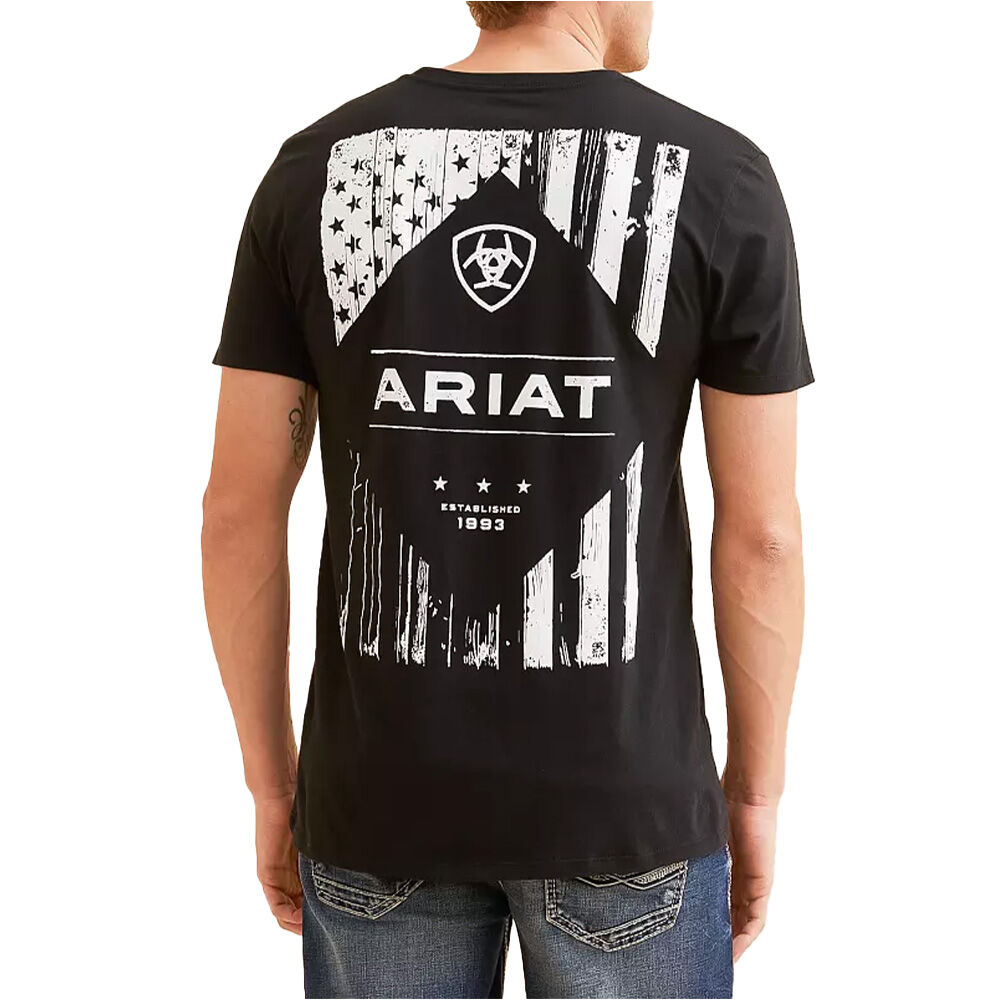 image of Men's Wooden Diamond Flag Short Sleeve T-Shirt