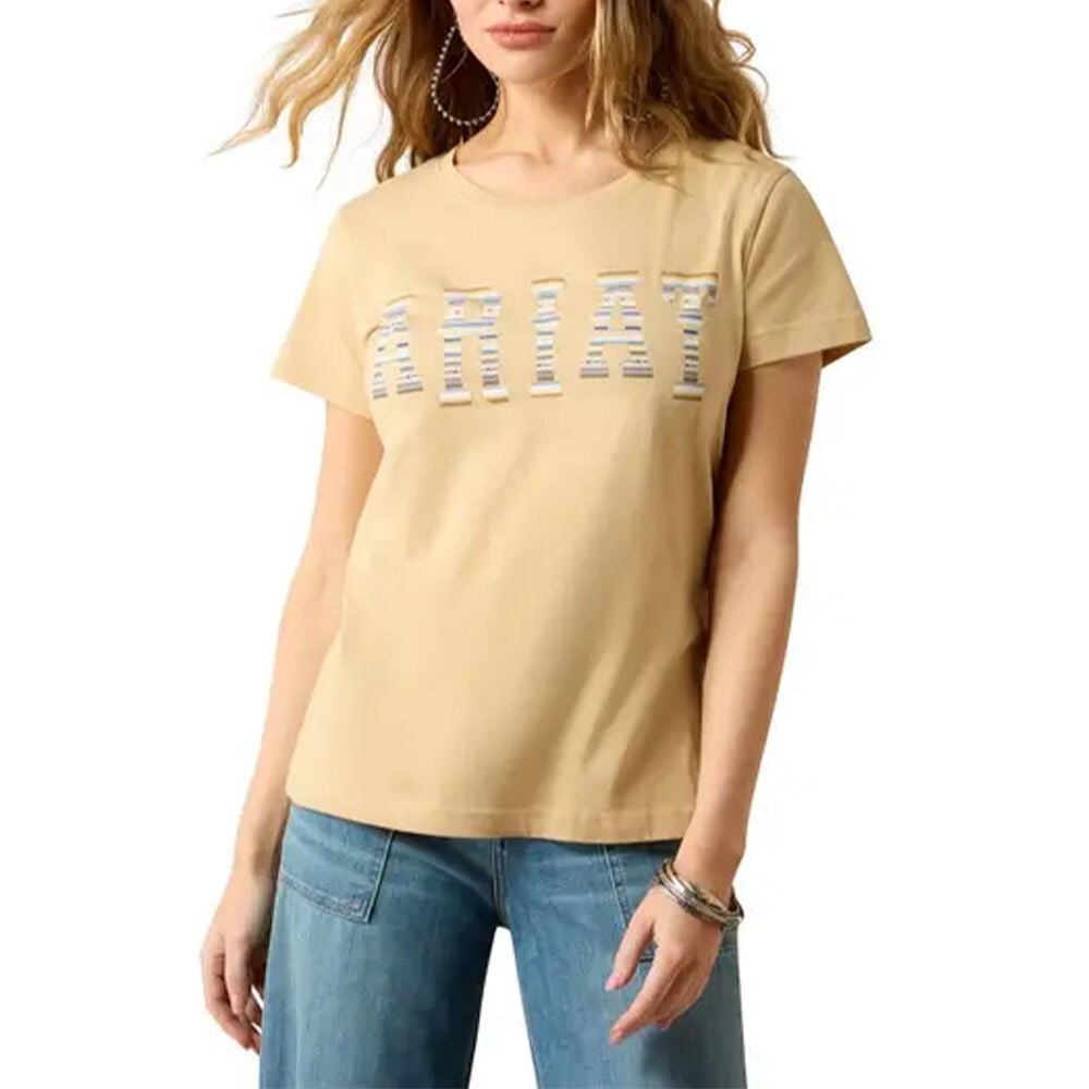image of Women's Logo Sunrise Serape Short Sleeve T-Shirt