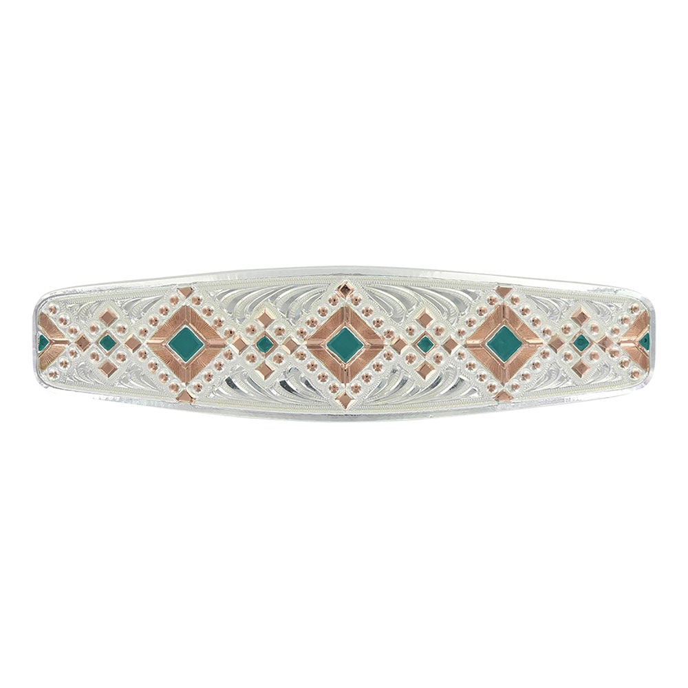 image of Two Tone Southwestern Beats Barrette