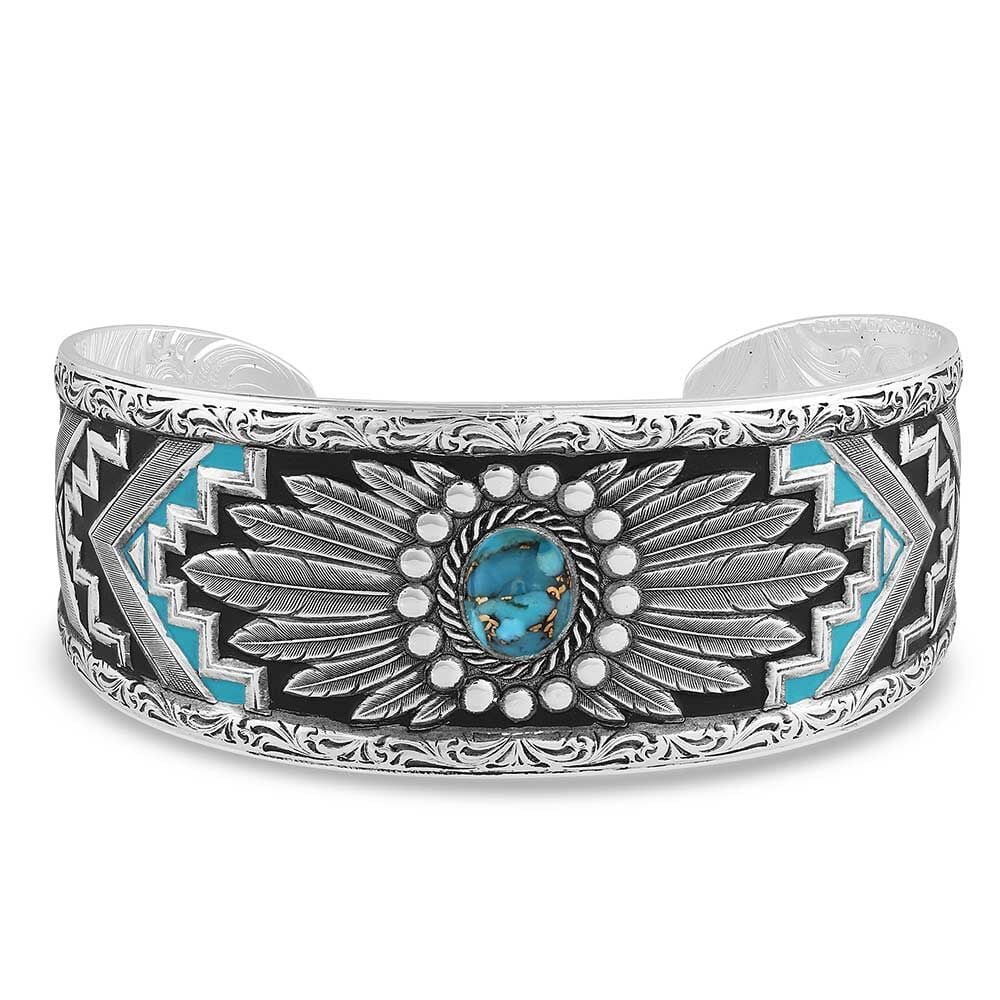 image of Blue Spring Turquoise Cuff Bracelet
