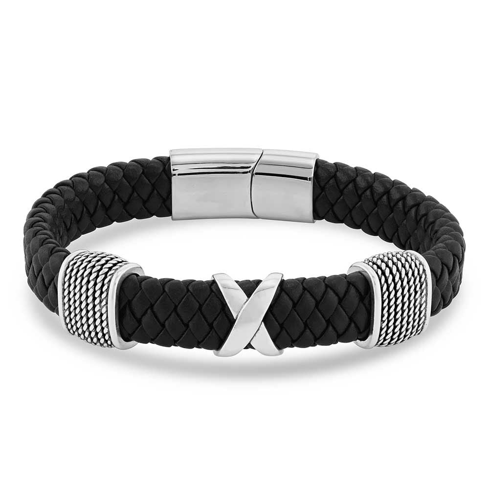 image of Strength Multiplied Leather Bracelet