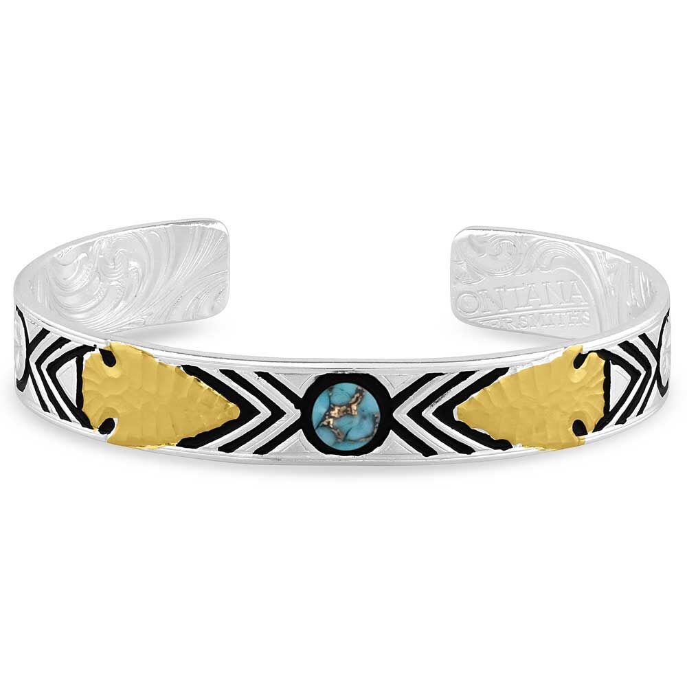 image of Southwest Nights Arrowhead Turquoise Bracelet