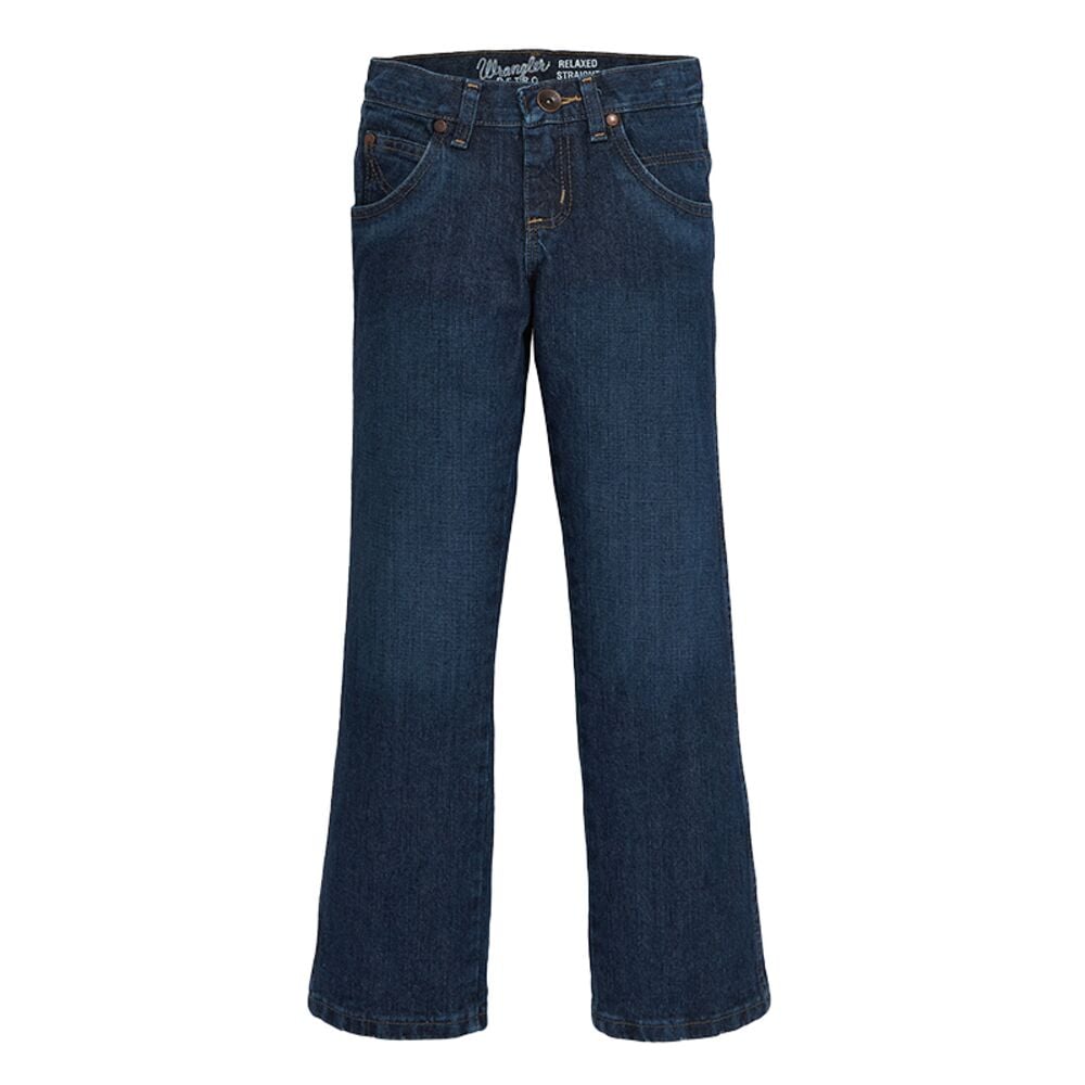 image of Boy's Retro Straight Leg Relaxed Fit Jean- Everyday Blue