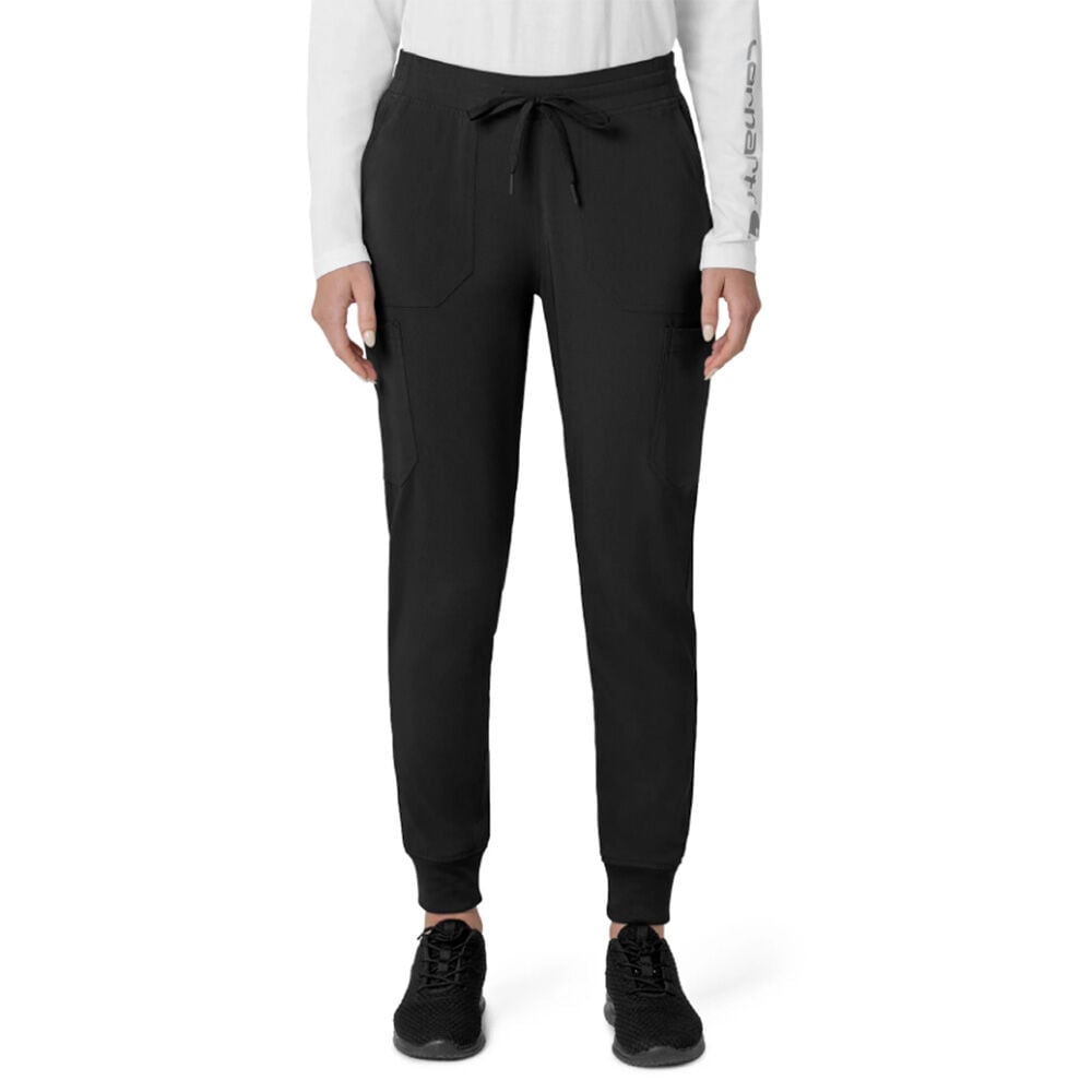 image of Women's Scrub Pants- Cross-Flex, Jogger, Black