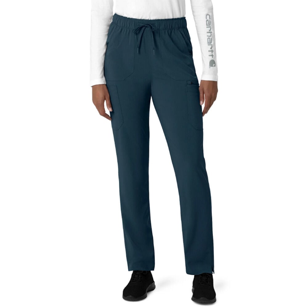 image of Women's Scrub Pants- Cross-Flex, Cargo, Navy
