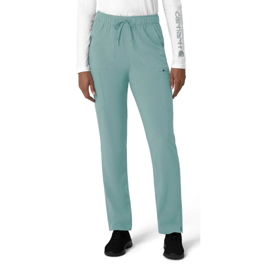 image of Women's Scrub Pants- Cross-Flex, Cargoummer Blue