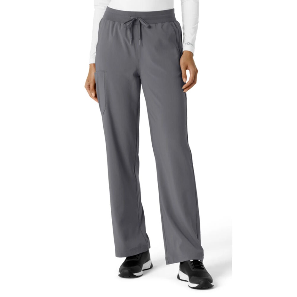 image of Women's Scrub Pants- Cross-Flex, Boot Cut, Pewter