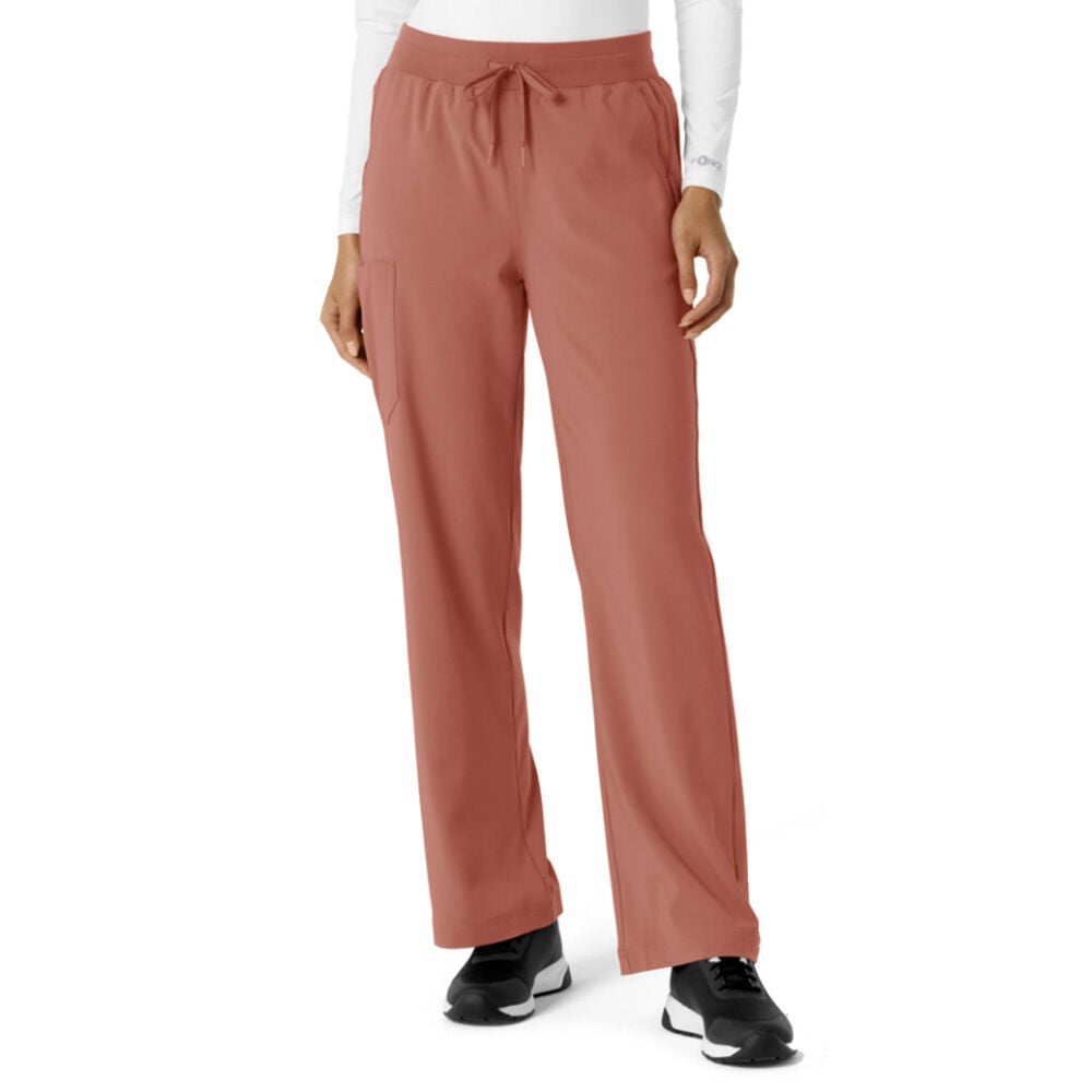 image of Women's Scrub Pants- Cross-Flex, Boot Cut, Wild Rose