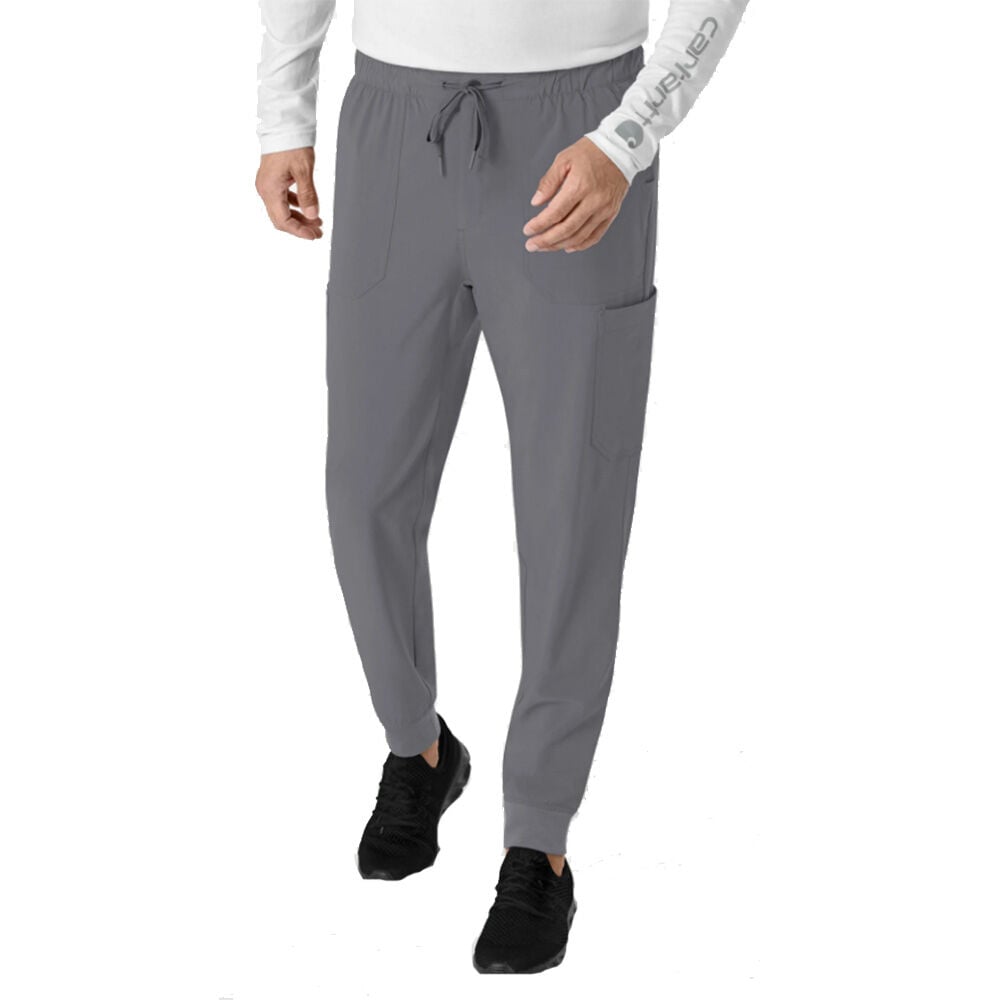 image of Men's Scrub Pants- Cross-Flex, Jogger, Pewter