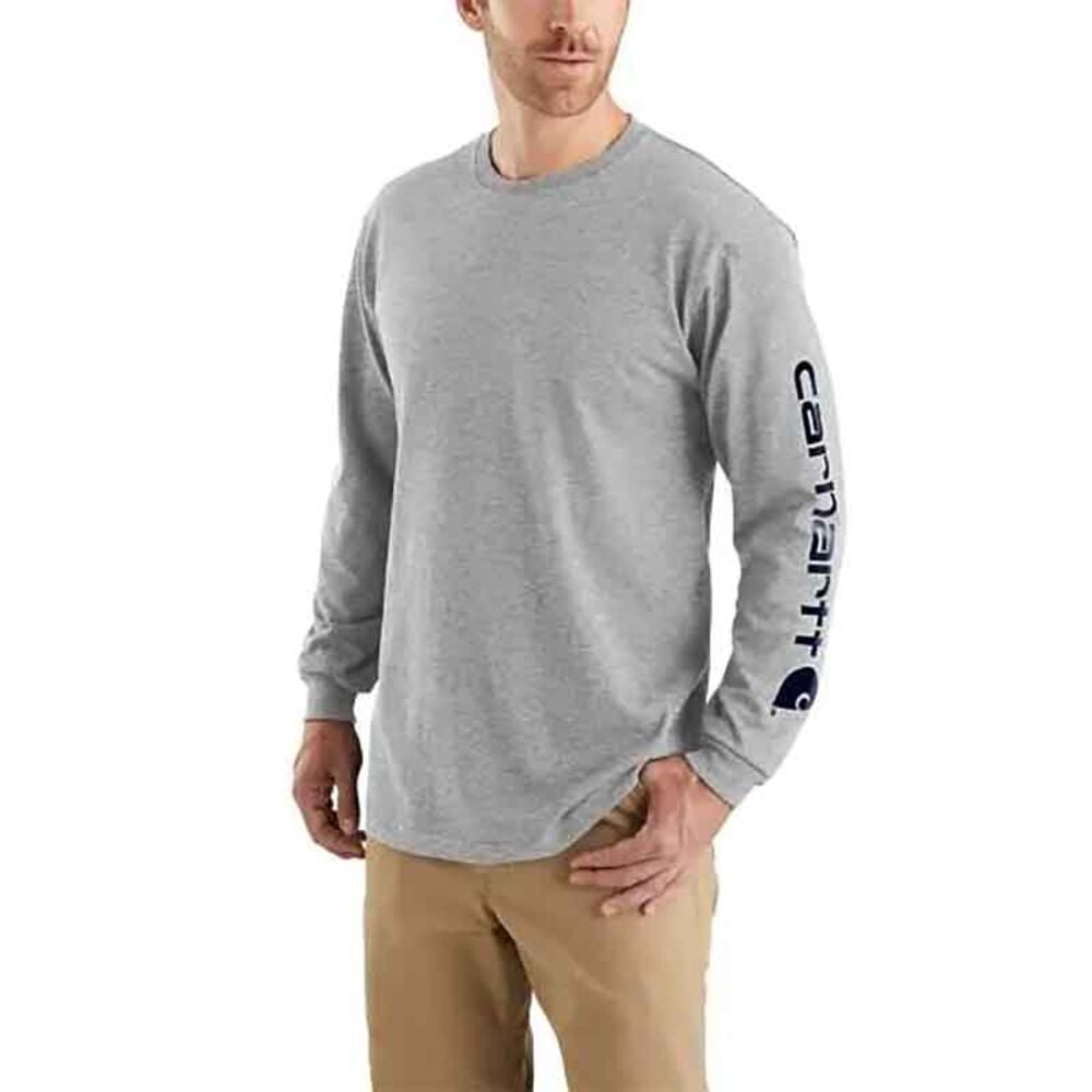 image of Men's Workwear Graphic Logo Long Sleeve Tee