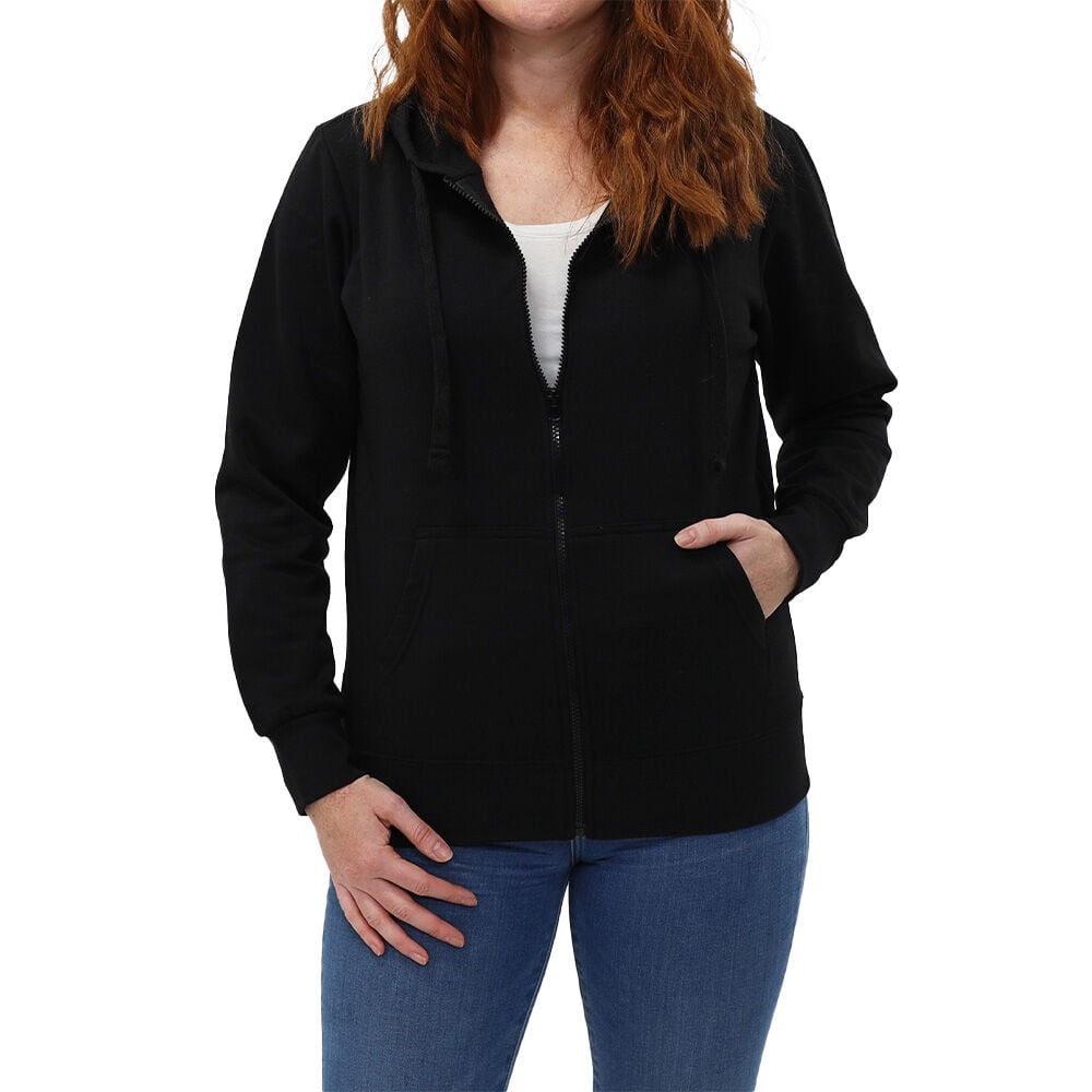 image of Women's Full-Zip Fleece Hoodie