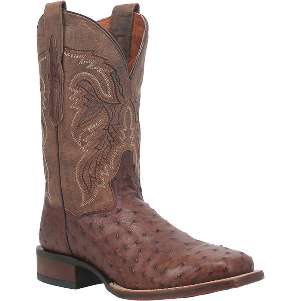 image of Men's Alamosa Full Quill Ostrich Boot