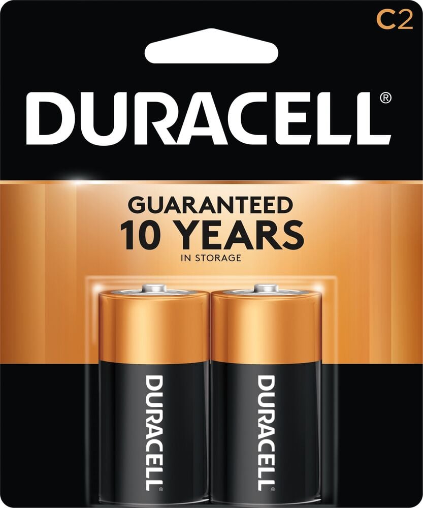 image of C Alkaline Battery, 2 Pack