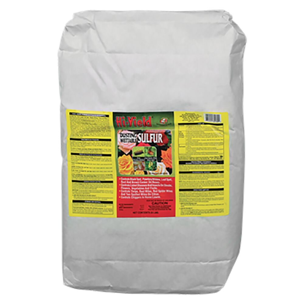 image of Wettable Dusting Sulphur, 25 lbs