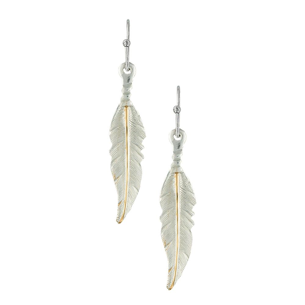 image of Dream Feathers Dangle Earrings